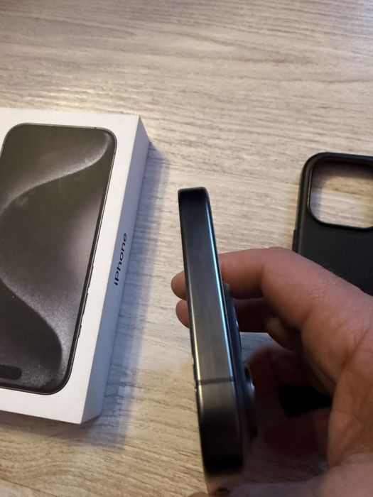 iPhone 15 PRO 256 GB - Black Titanium, Neverlock, Fullbox, 10/10