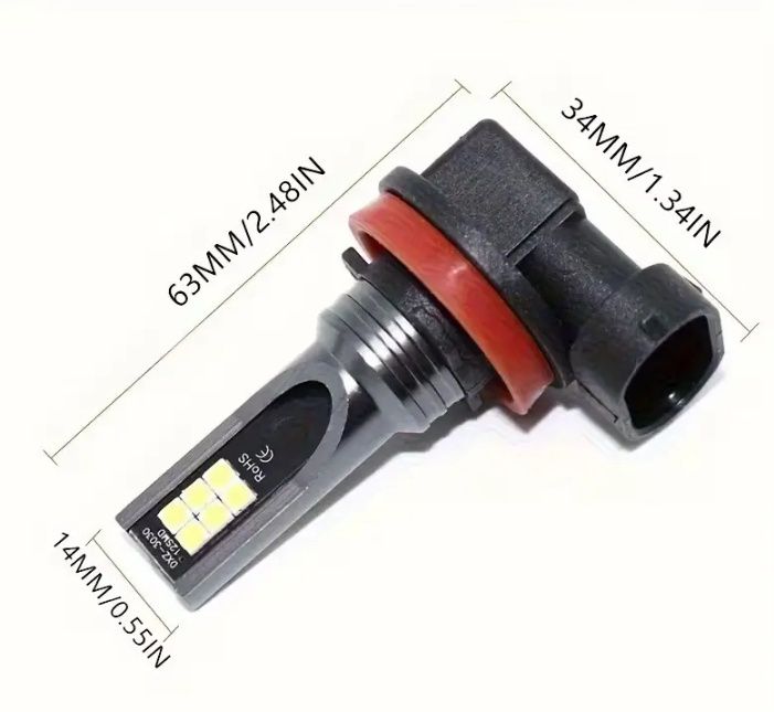 Led H 11/H 8 galbene 3000 K si albe 6000 K albe !