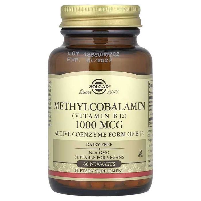 Solgar Methylcobalamin Vitamin B12 метилкобаламин (витамин B12)