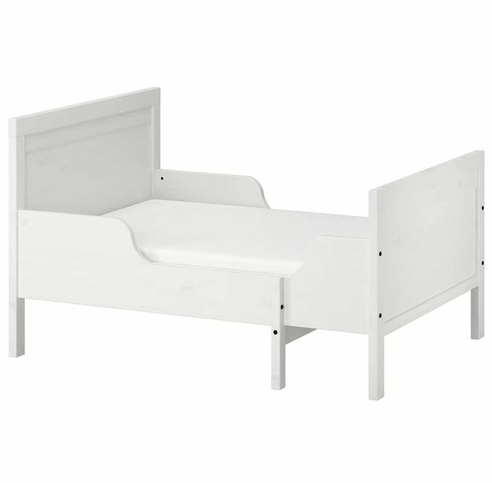 Pat copil+saltea extensibil IKEA (SUNDVIK + LURÖY + INNERLIG)