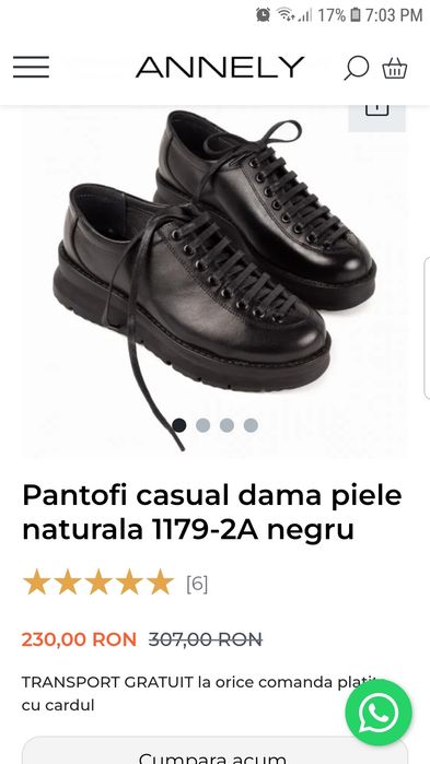 Pantofi piele Nicolis