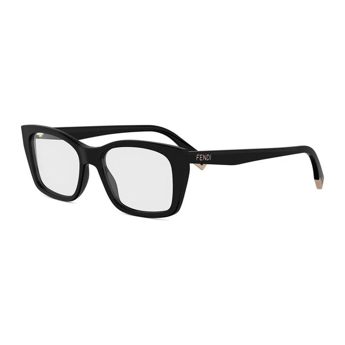 Fendi FE50155I 001 Black - Unisex Optical Frames 53mm