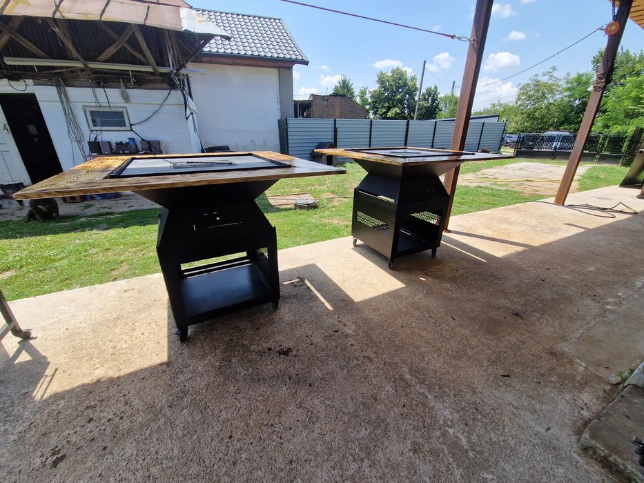 Plita superba din tabla de 10 mm  modulara!