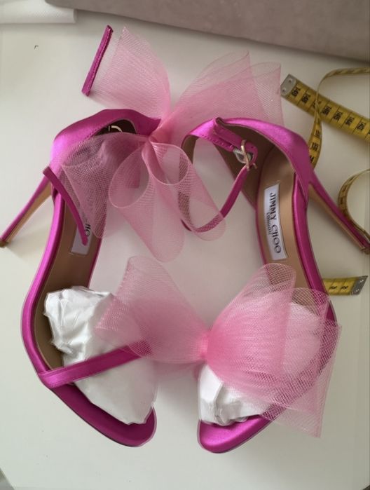 sandale roz elegante jimmy choo 37
