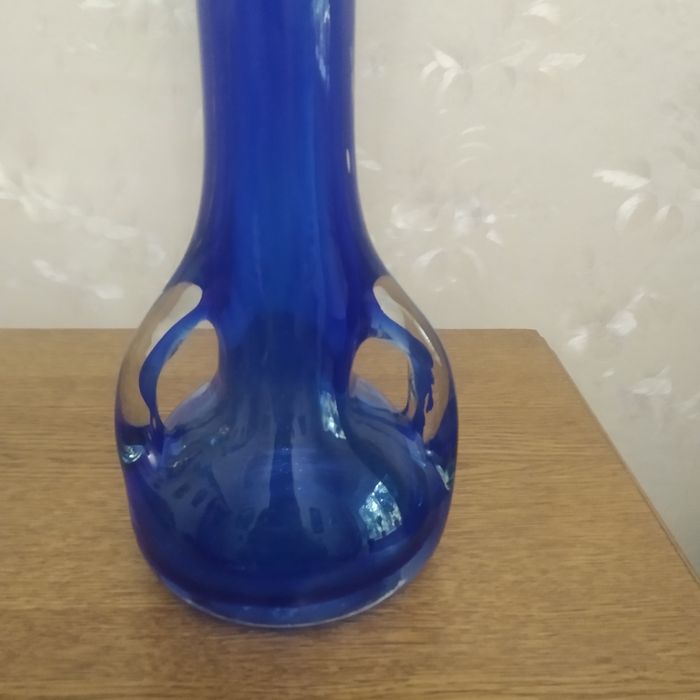 Ваза чешская 1980г ретро