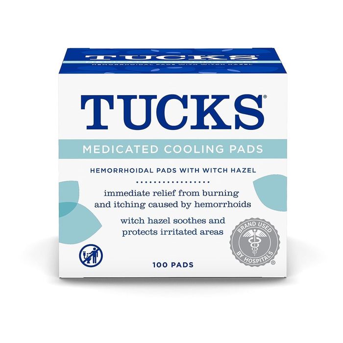 Tucks Medicated Cooling Pads (100 салфеток) Такс лечебные прокладки