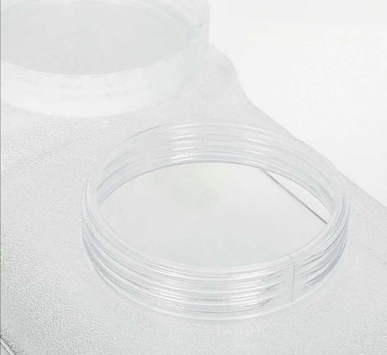 12l Прозрачна туба за вода с кранче за къмпинг, каравана, кемпер, рема