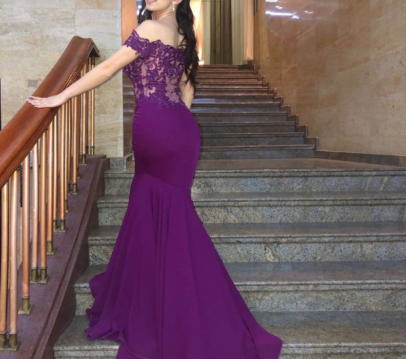 Бална рокля тип русалка