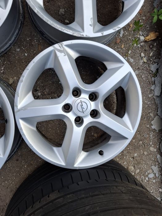 Продавам 4 броя Алуминиеви джанти 5x110 17 цола 7 J *ЕТ 39*ц.о 65,1 мм