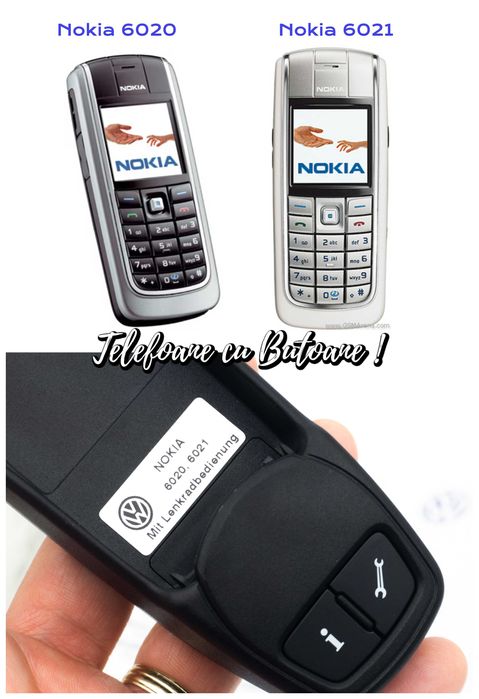 Bluetooth Nokia 6020 - 6021 - Volkswagen Touareg Passat Golf 5 Jetta