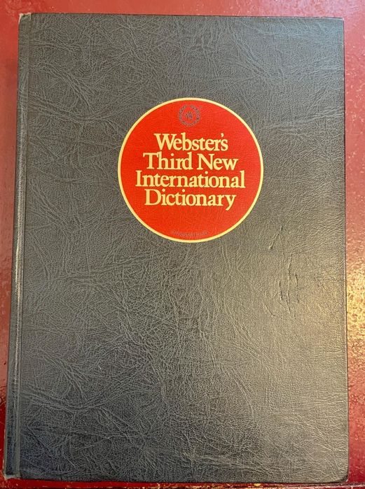 Merriam Webster Dictionary unabridged