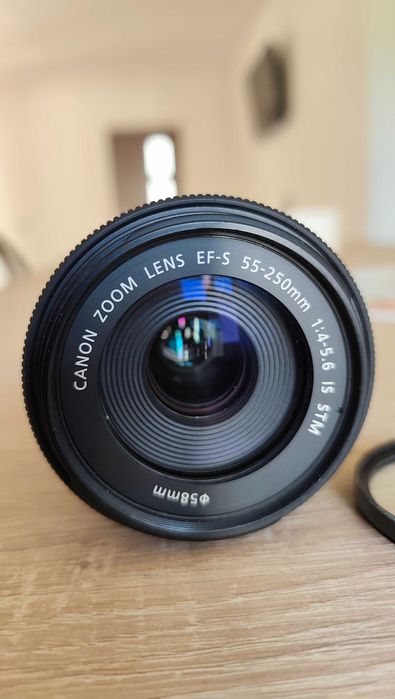 Vand obiectiv Canon 55-250 mm, 4-5.6, IS STM(+filtru UV)
