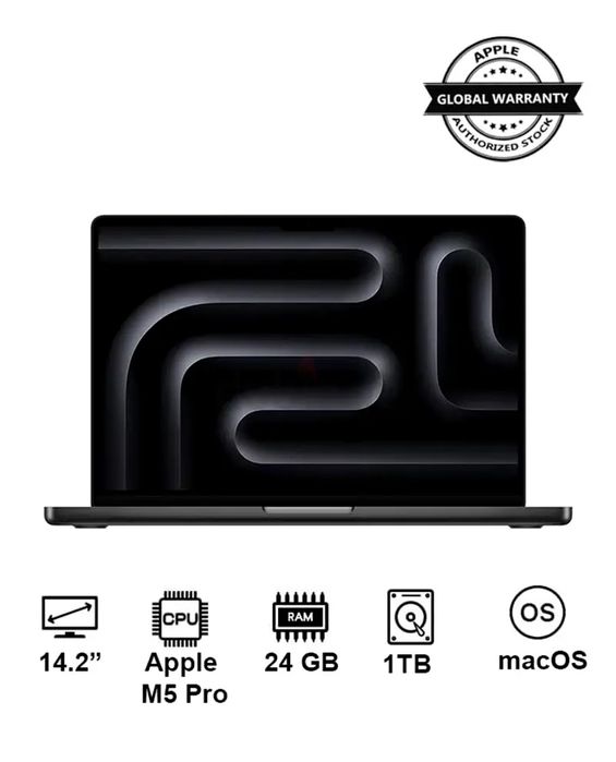 MacBook Pro M5 Pro 24GB/1TB - Space Black ( Макбук - Ноутбук )