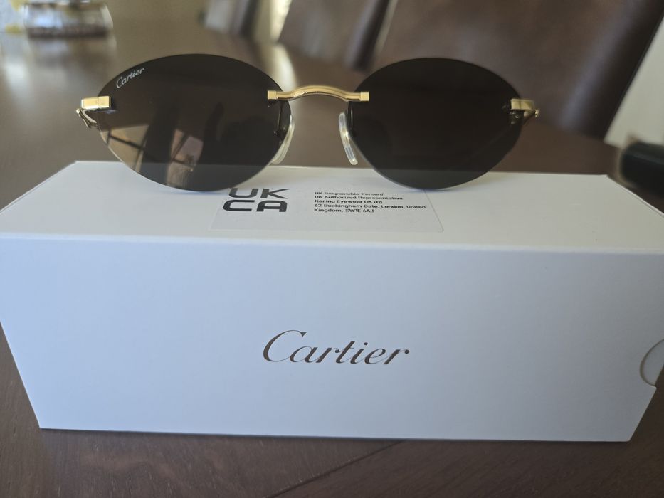 Слънчеви очила Cartier CT0504S 001