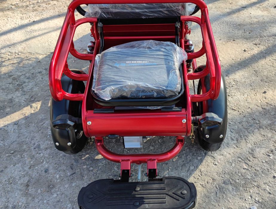 Електрическа триколка двуместна EcoWay модел M21 карго