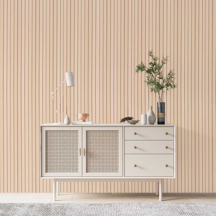 Декоративен PVC Панел – цвят дъб – 15 х 1 х 260 см