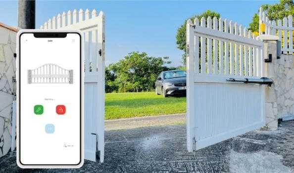 Автоматика для распашных ворот Powertech