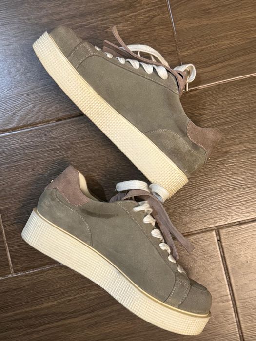 Кроссовки туфли лоферы замша