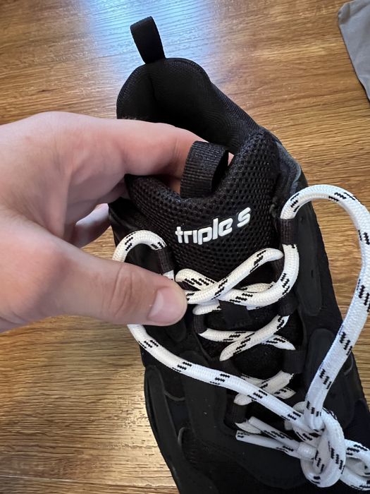 Balenciaga triple S negri 44 marimea