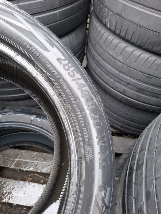 Vand 2 anvelope 285 40 20 continental bune de vara dot 2022