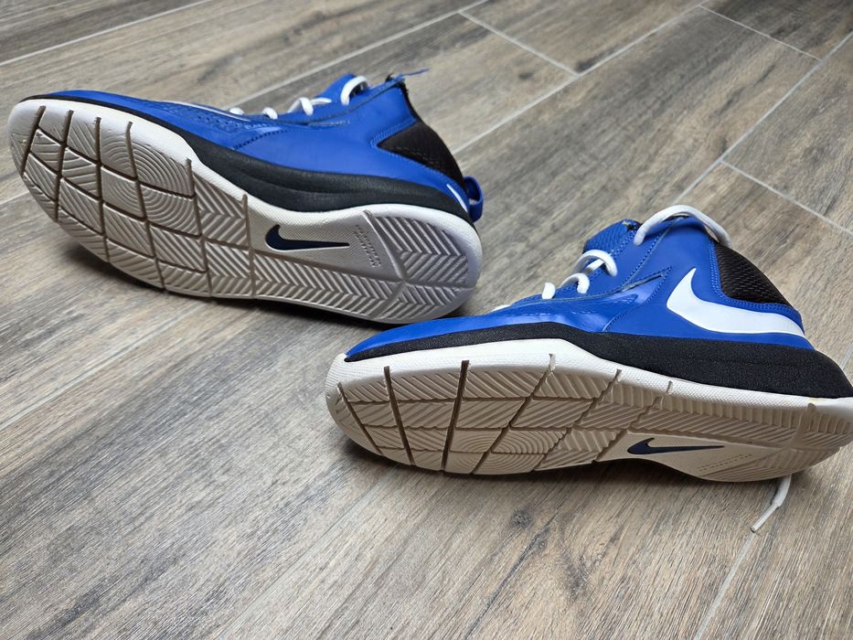 Papuci baschet Nike din piele, marime 36,5
