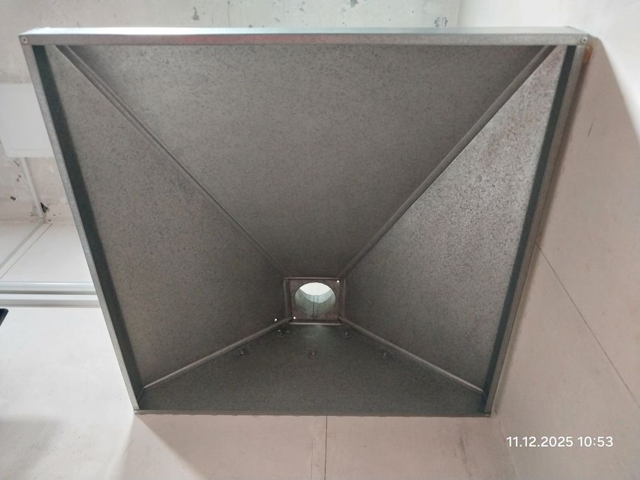 вытяжка для кухни из оцинковки