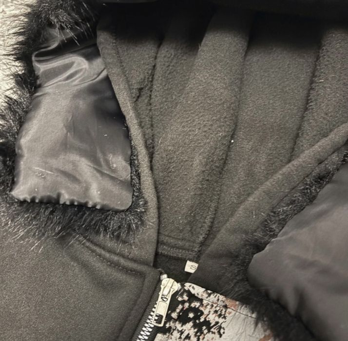 Hanorac negru uk y2k