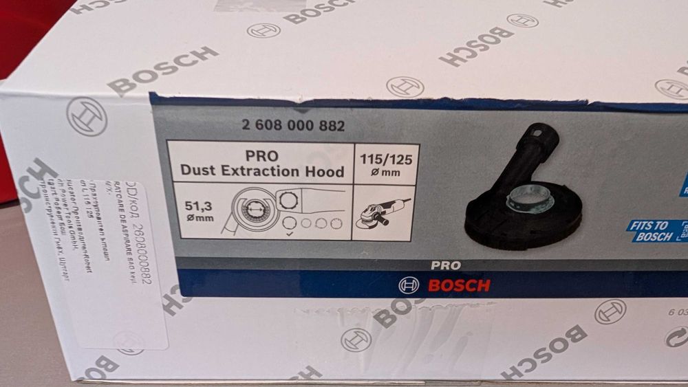 Protectie praf pentru polizor unghiular Bosch 115/125