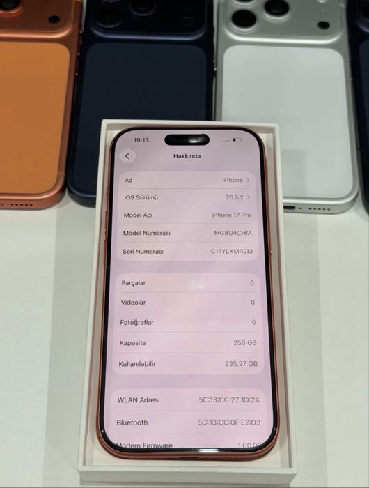 Iphone 17 pro 256gb