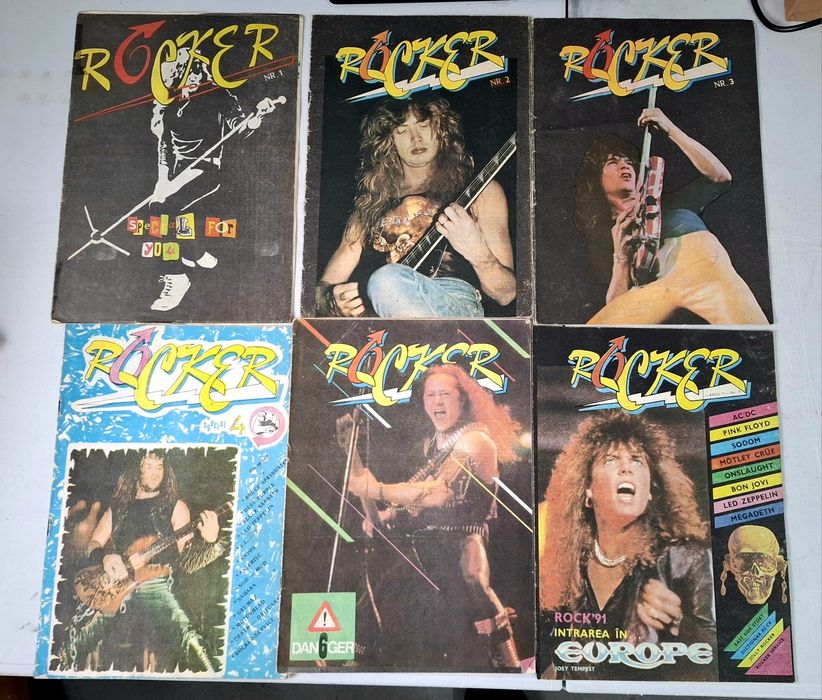 Reviste rare românești Rocker