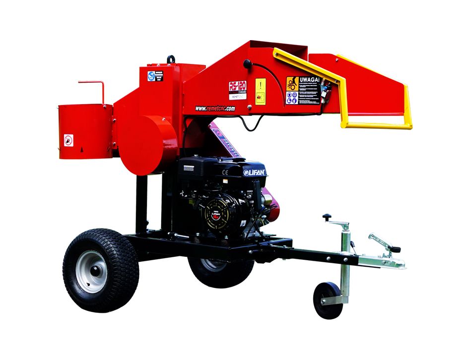 Tocător crengi RSO 120 sasiu off road