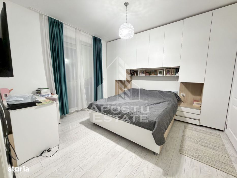 Apartament cu 3 camere mobilat si utilat la etaj intermediar in Giroc.