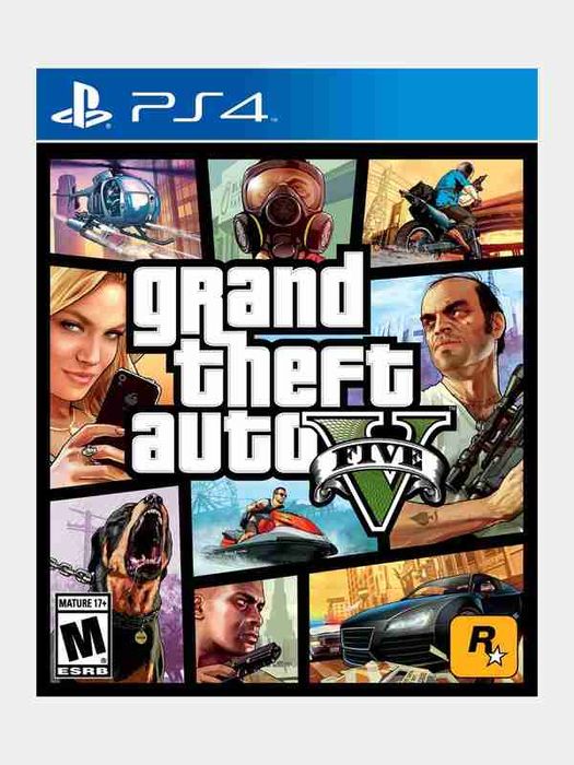 Gta 5 для Ps4 оригинал диск