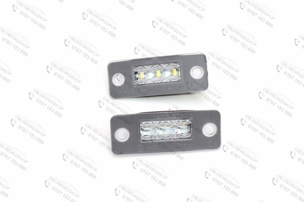Set lampi LED numar Audi A8 D3 2002-2010