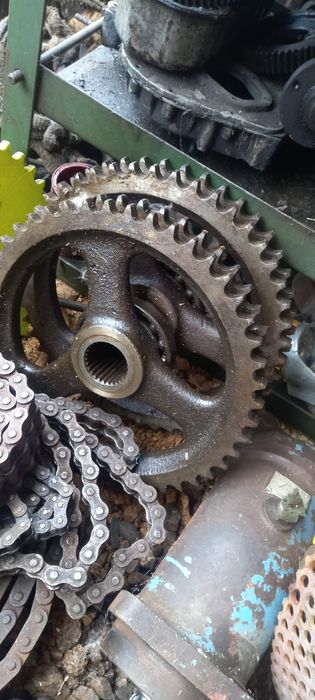 lanț 16b dublu / pinion dublu 16 b