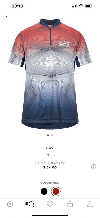 Майка EA7 original