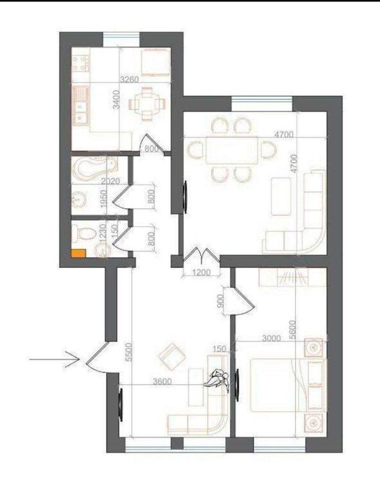 Новостройка 83м2 Своя!