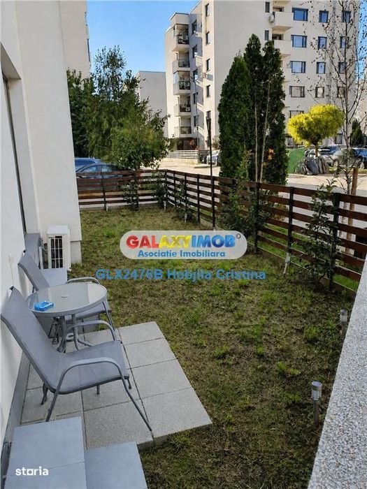 inchiriere apartament 2 camere parter gradina  Baneasa Greenfield
