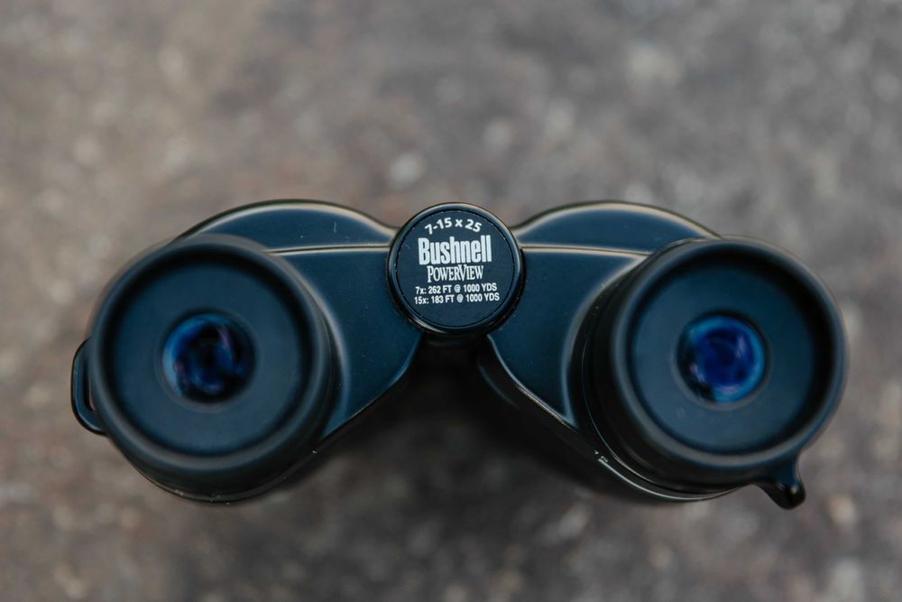 binoclu, bushnell 7 - 15 x 25