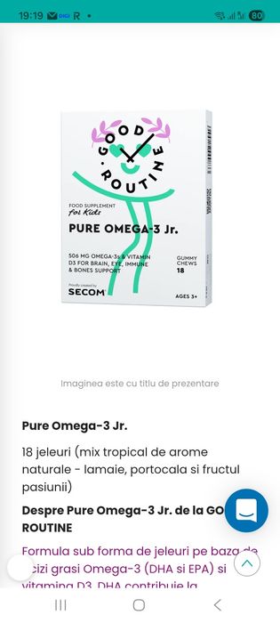 Supliment alimentar pentru copii