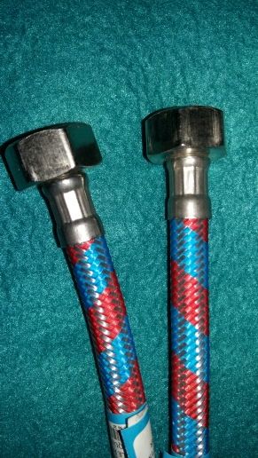 Новые шланги для смесителя