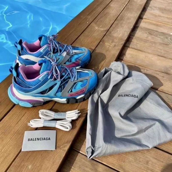 Balenciaga Track - Light Blue/Pink