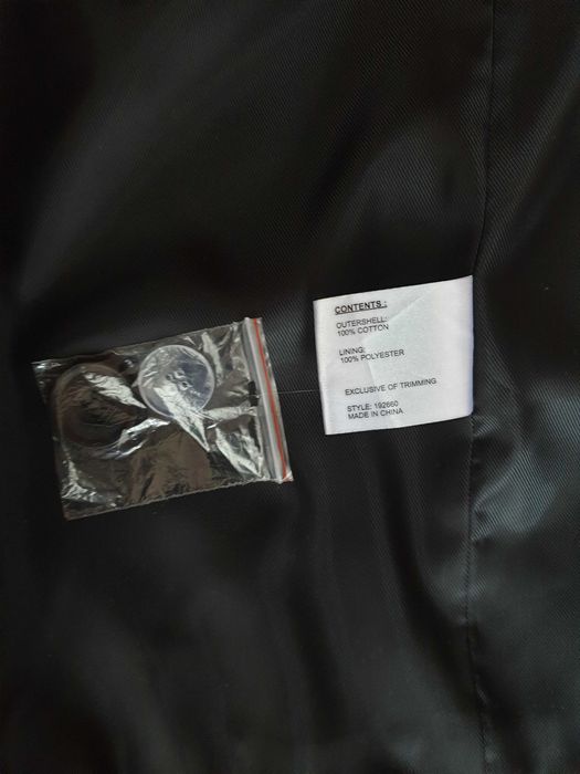 Trench Badgley Mischka negru midi bumbac