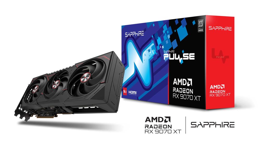 Видеокарта Sapphire AMD Radeon RX 9070 XT PULSE GAMING