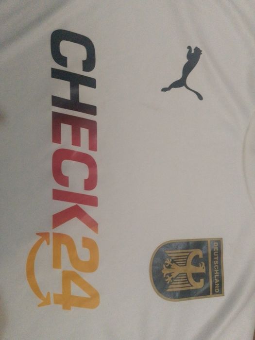 Футболка Puma Check24, размер M, белая