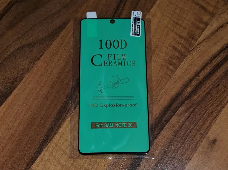Folie silicon full originala SuperGlass Samsung Note 20 Note 20 5G