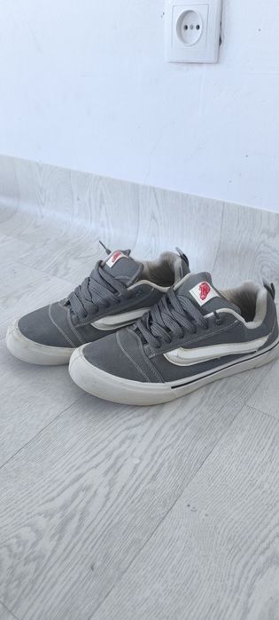 Кеды Vans Knu Skool серые 41 размер