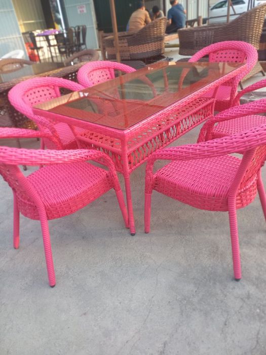 8kishilik Stol-stul komplekt