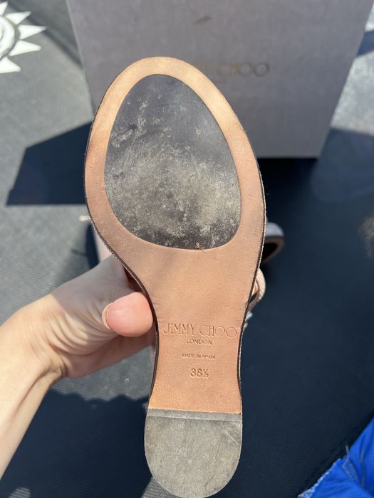 Обувки сандали на платформа Jimmy Choo