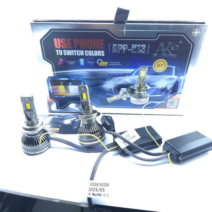 SMART LED Крушки H7 H1 H4 APP-K13 ново поколение